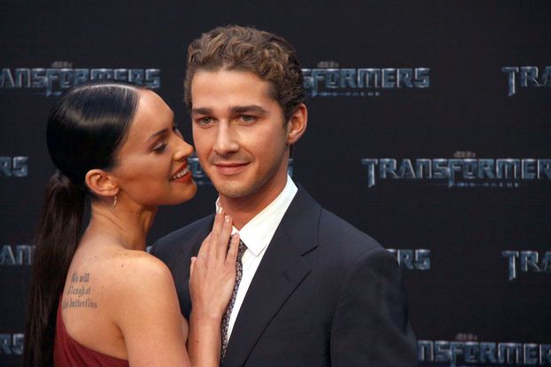 Megan Fox testing Shia Labeouf (15 June 2009)