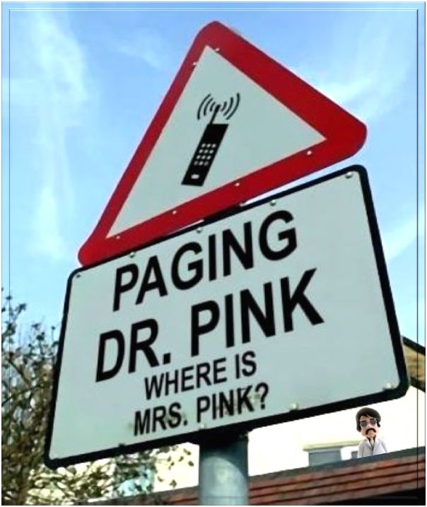 Paging Mrs. Pink