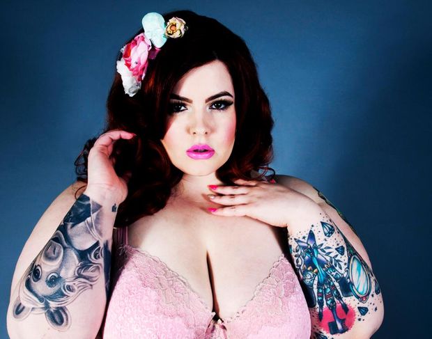 BBW model Tess Munster