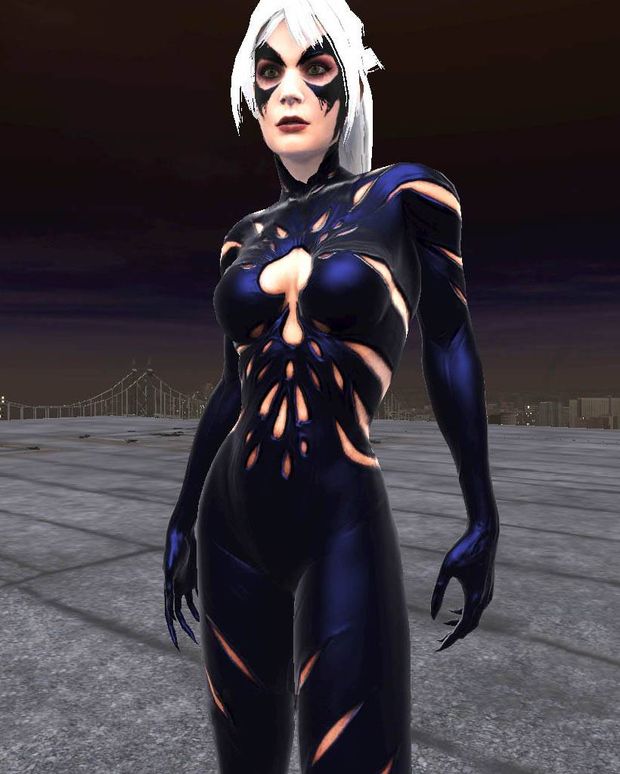 Symbiote Black Cat