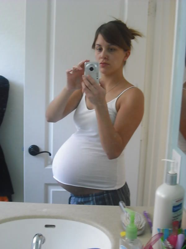 Big Pregnant Belly