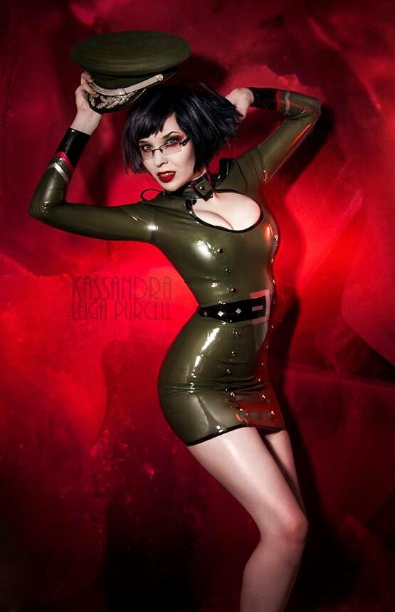 latex cosplay