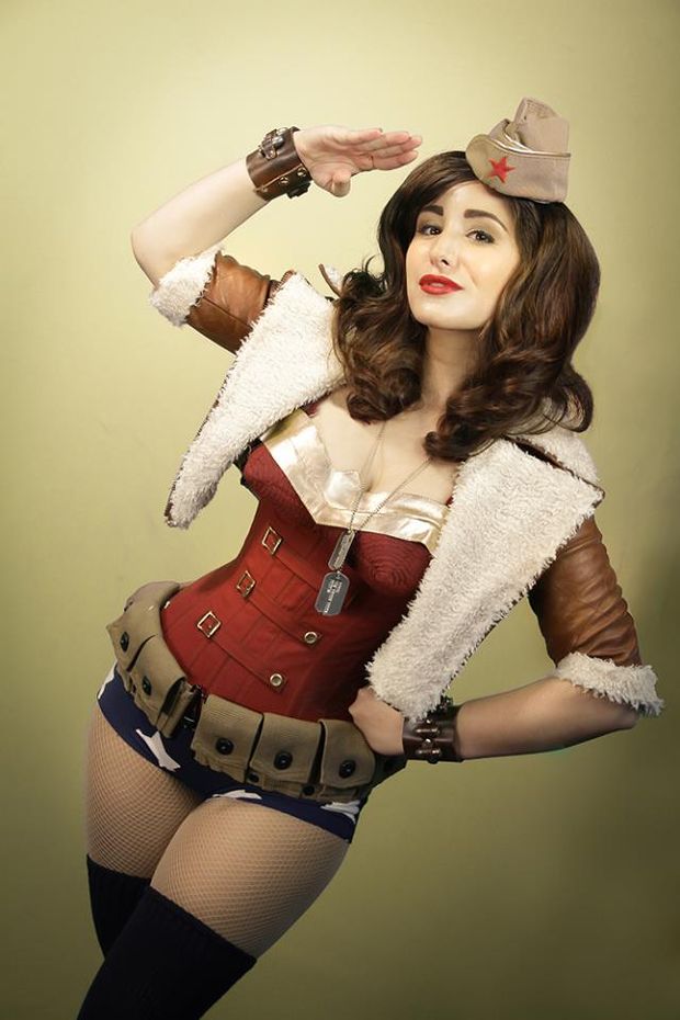 WWII Wonder Woman Cosplay