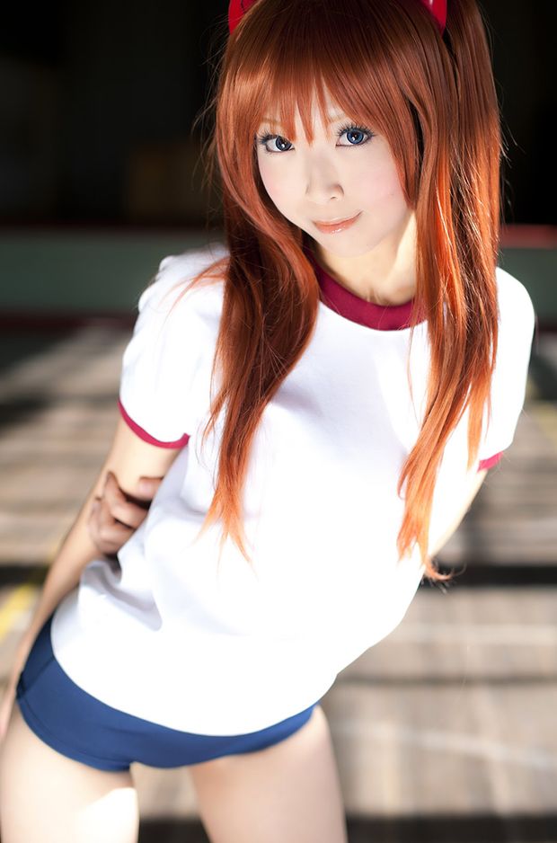 ✧ CosplayGirls ✧ asuka gym uniform cosplay