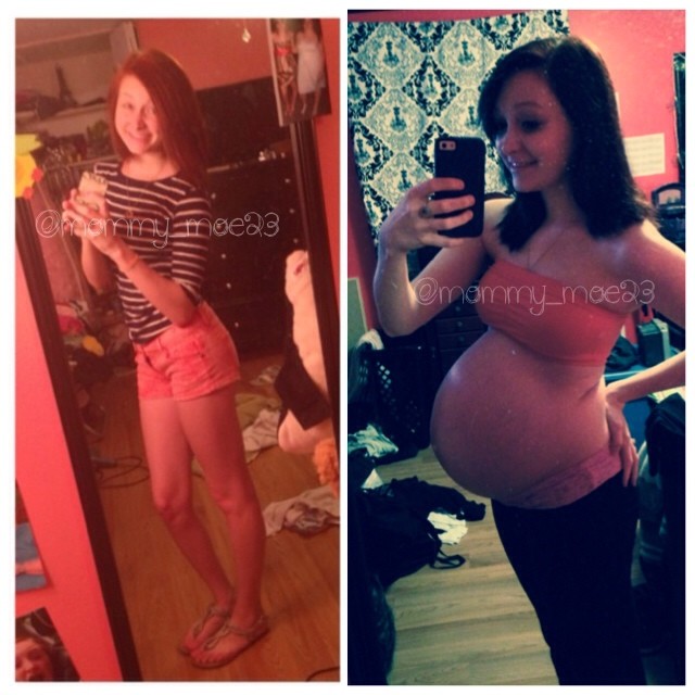 Pregnant Teen Nude Selfie