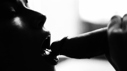 Blowjob Black And White