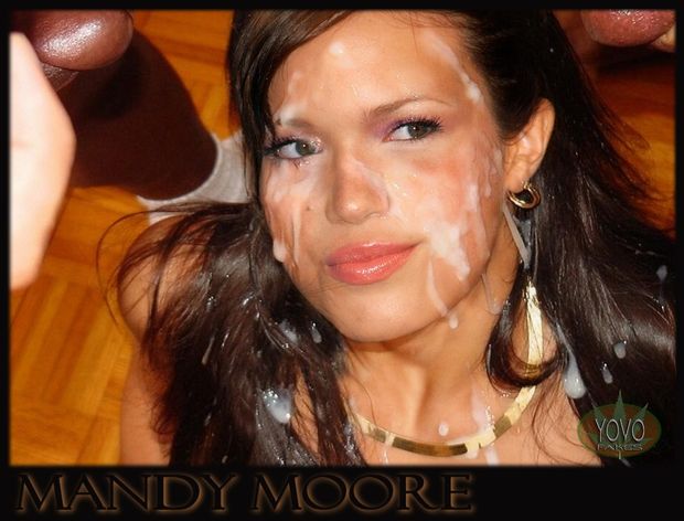 Mandy Moore Gangbang Facial