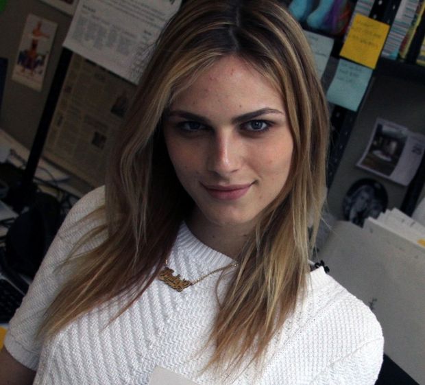 Support for trans model Andreja Pejic floods