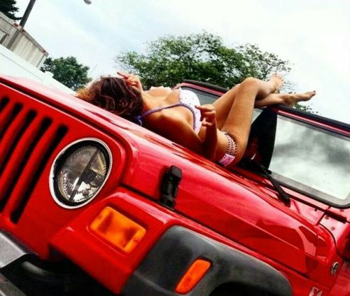 Jeep girl