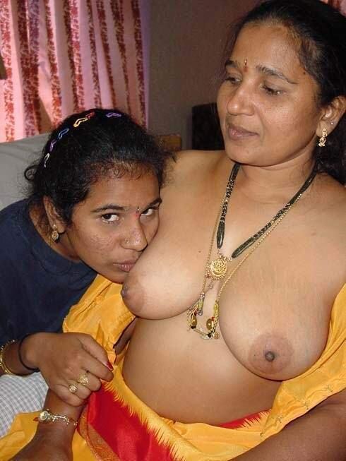 Indian lesbian aunty has big boobs