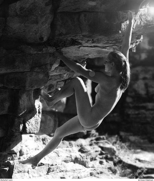 Naked Rock Climbing Nudeshots