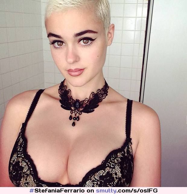 stefania ferrario pixie cut