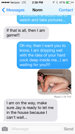 Sexting boyfriend wife Should You