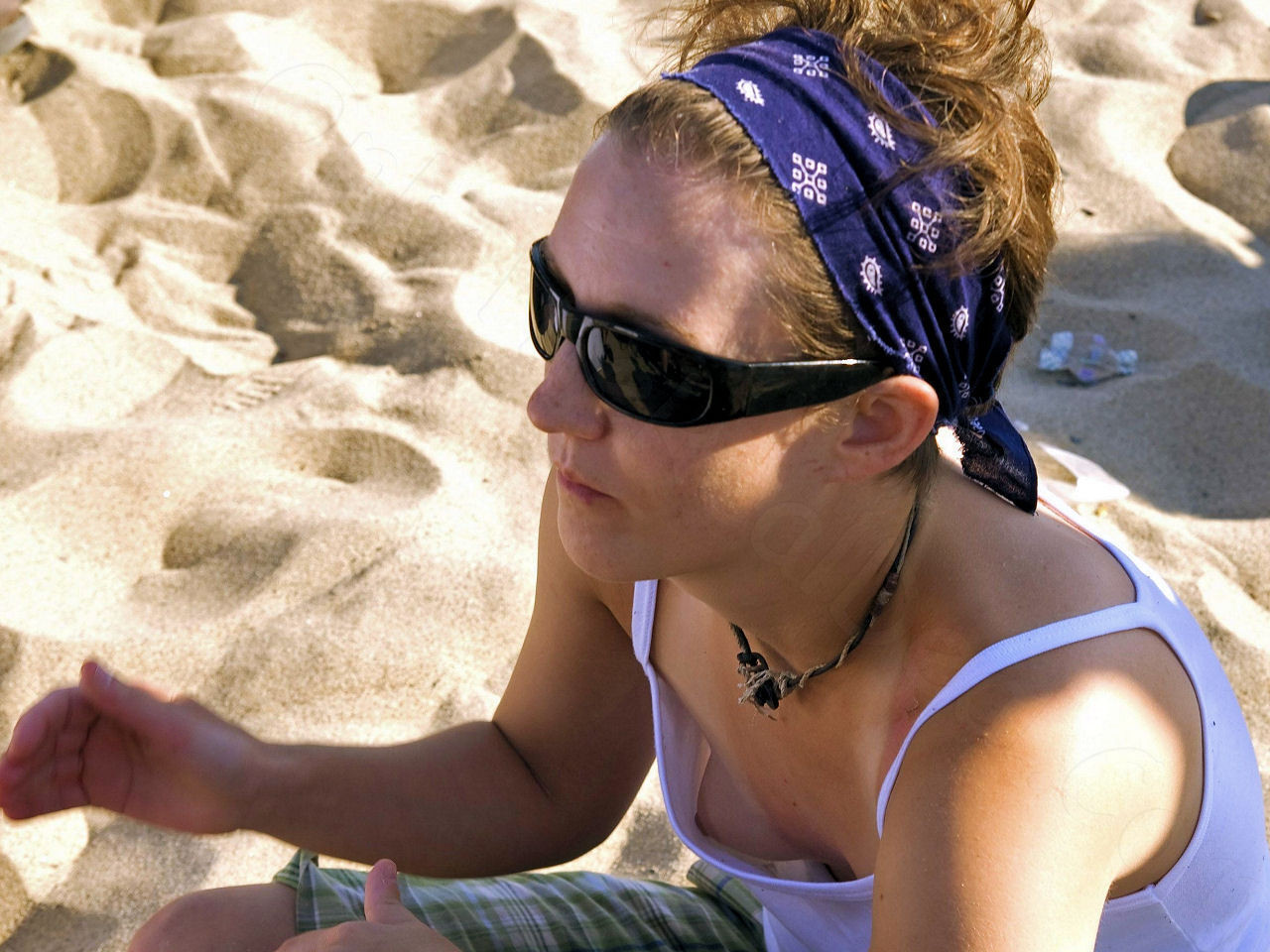 downblouse beach Upskirt Collection