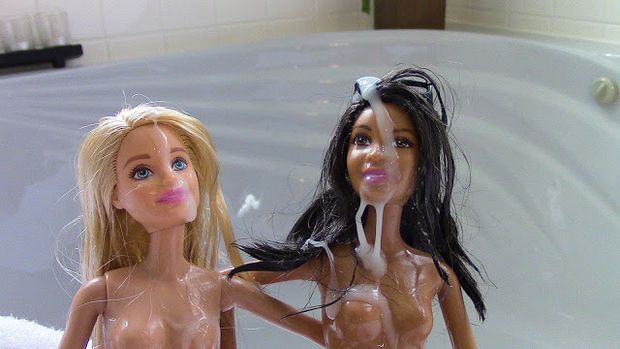 Cum on Barbie