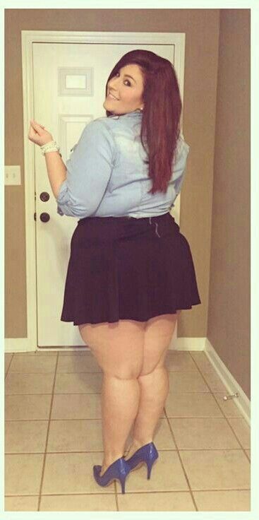 BBW short skirt