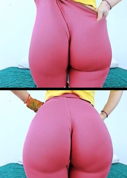 Fionas juicy ass in pink leggings