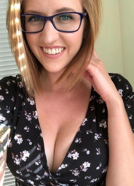 Sexy Blonde With Glasses