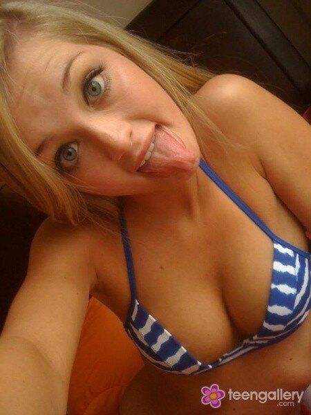 Tounge out