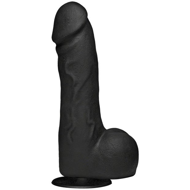 Dildo black, Ø: 5cm, length: 15.24cm