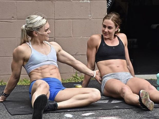 Katrin Davidsdóttir and Brooke Wells are hot for each other