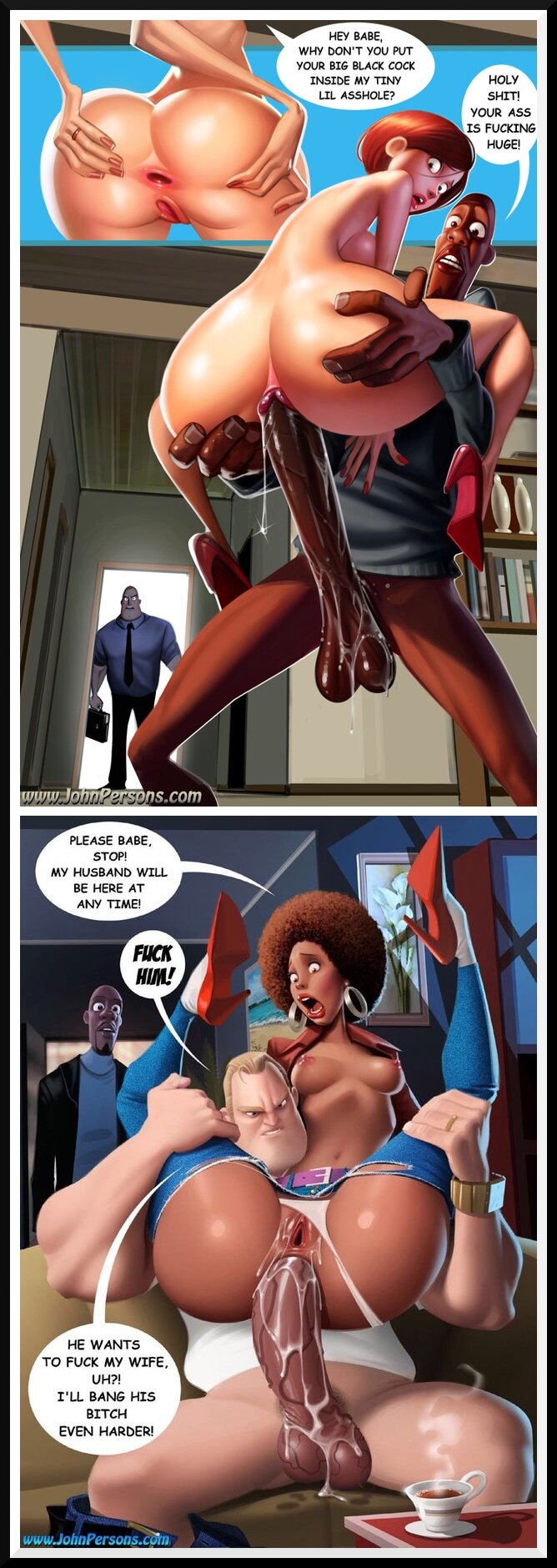 Bob and Frozone banging the wifes.
