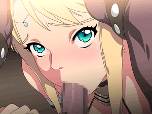Anime cum gifs