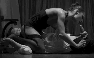 Lingerie erotic screaming domination