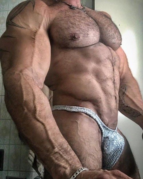 Hot muscle bulge