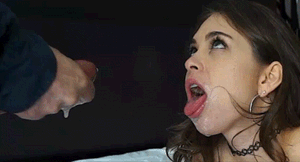 POV cum mouth bdsm young