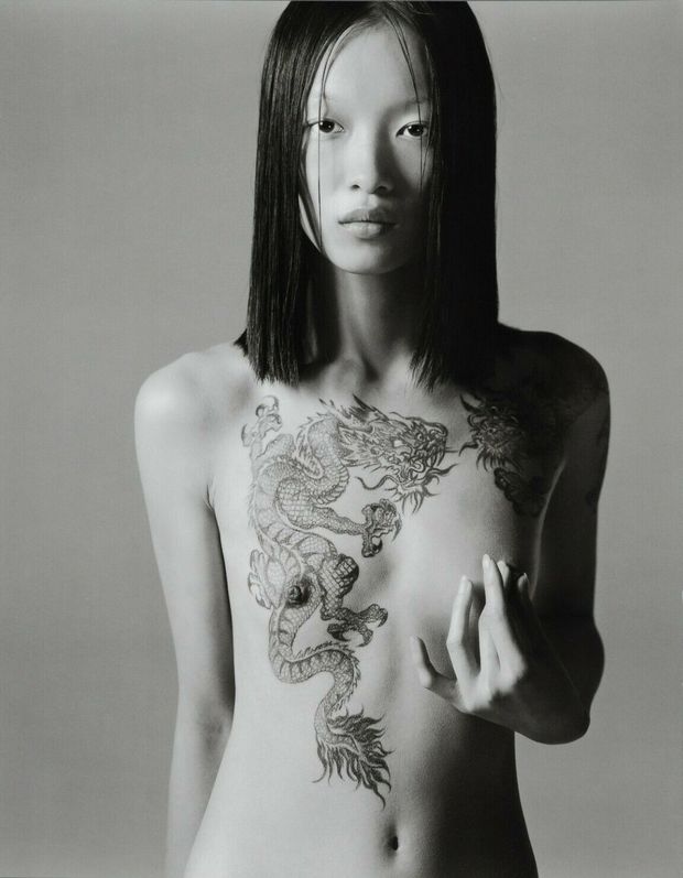 Ling Tan by Richard Avedon, Pirelli Calendar, 1997