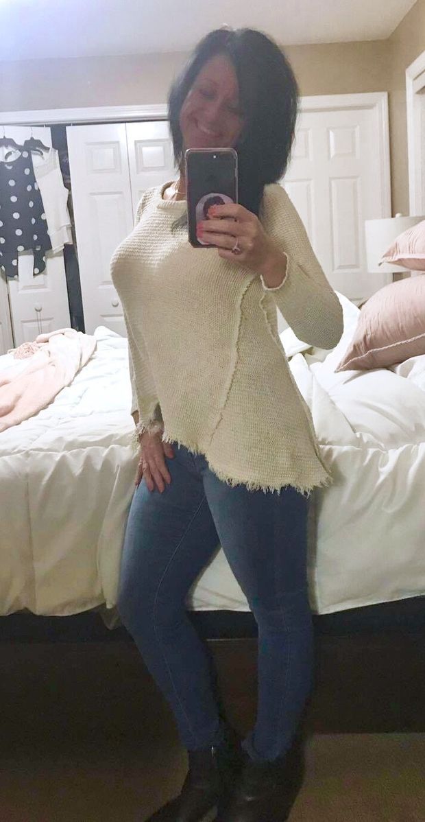 Sweater MILF Shows Off Firm Tits and Tight Body