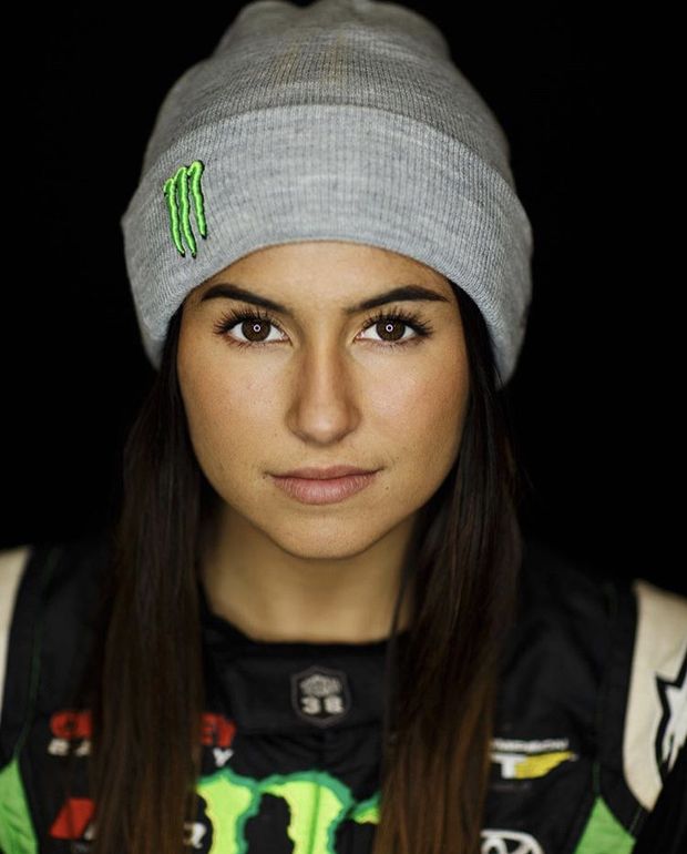 18 year old Hailie Deegan