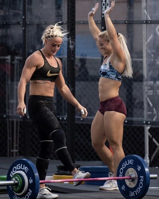 All that is needed is Brooke Wells and this would be the three crossfitters I’d want to fuck