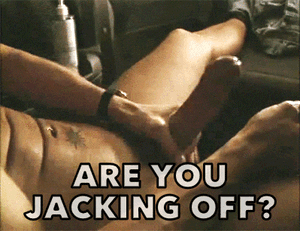 Gay guy jacking off