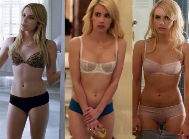 emma roberts panties