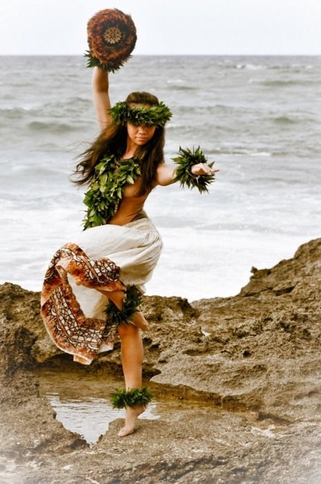 sexy hula dancer.