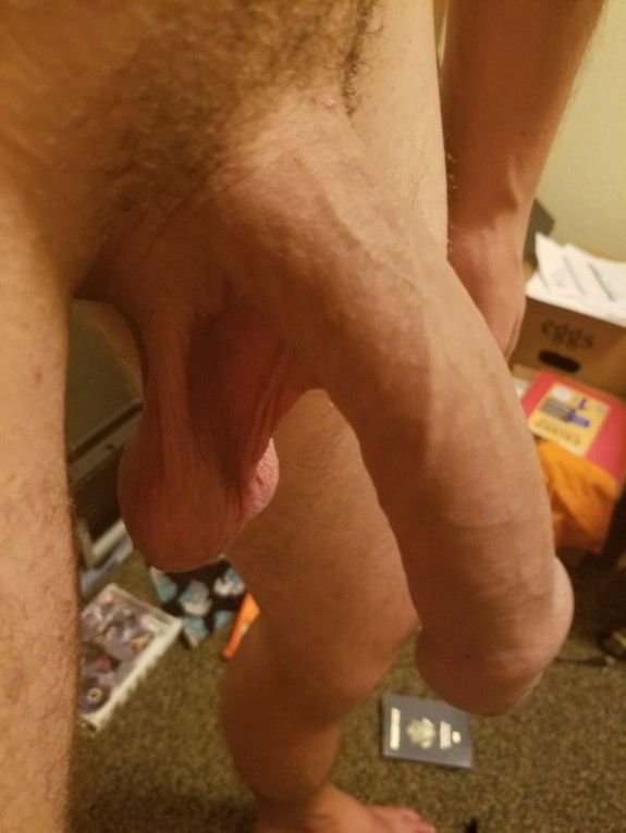 Huge Dick and Balls Hang Low