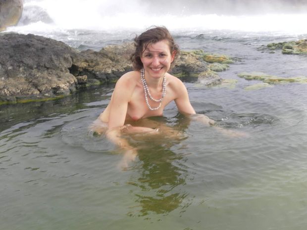 Icelandic hot spring