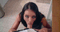 Deepthroat maid brunette skinny