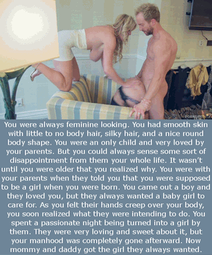 Makeout shemale daddy cum announcement