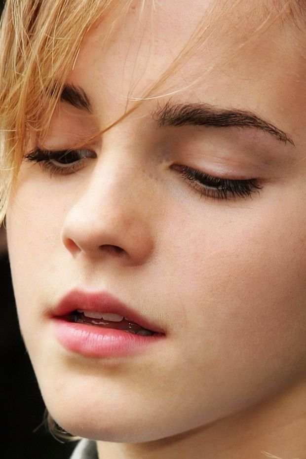 Emma Watson close up face