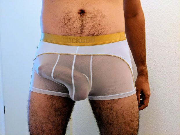 Hot or not? What do you think about my new see-thru pants?