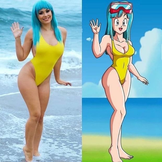 Bulma cosplay