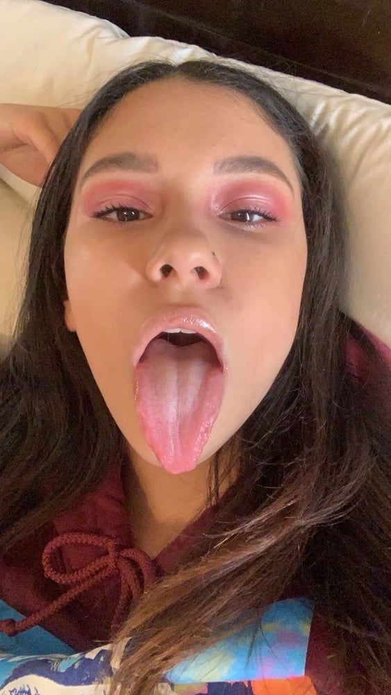 cute tongue