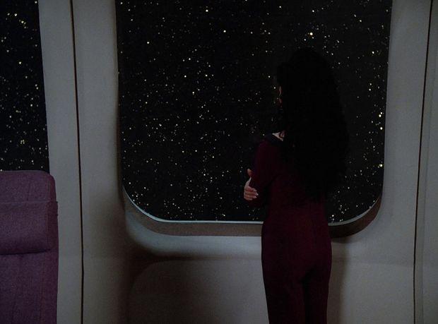 Another reason why Deanna Troi was so hot. Nice view, figuratively & literally.