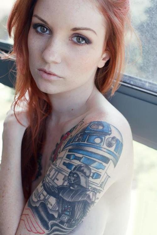 Tattooed Redhead Kinky Vid