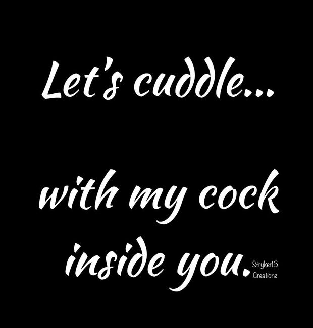 Let’s Cuddle...