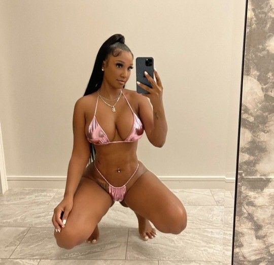 Bernice Burgos in a bikini