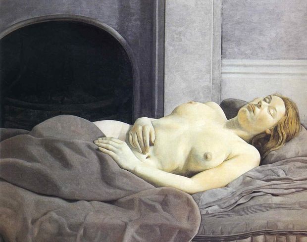 Lucian Freud, Sleeping Nude, 1950